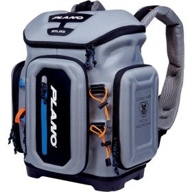 Plano Atlas 3700 Tackle Fishing Backpack, Gray EVA Material, Includes 3 3750 StowAway Utility Boxes for Worms, Lures, & Baits